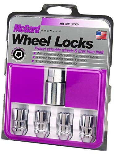 McGard 24137 Wheel Lock Set, Chrome, M12 x 1.5 Thread Size