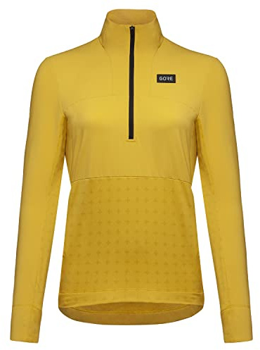 GORE WEAR Atmungsaktives Damen Fahrrad-Shirt, TrailKPR Hybrid, Warmes MTB-Shirt, Langärmlig, 1/2 Reißverschluss