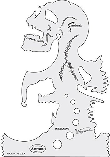 Skullmaster Schablone „The Screaming“