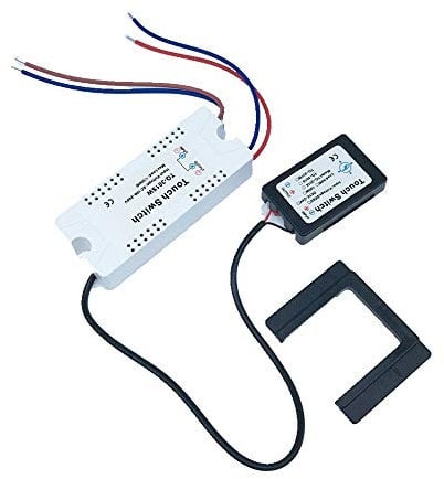 220V On/OFF Miroir isolement commutateur tactile pour Energy Saving lampe LED