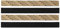 3 m ref 610 nastro adesivo Anti Scivolo Slip 4 strisce Je 25,4 mm x 25 cm