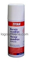 TITAN SPRAY BARNIZ CUADRO MATE 200ML