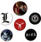 GB eye Death Note Mix Button Pack Standard