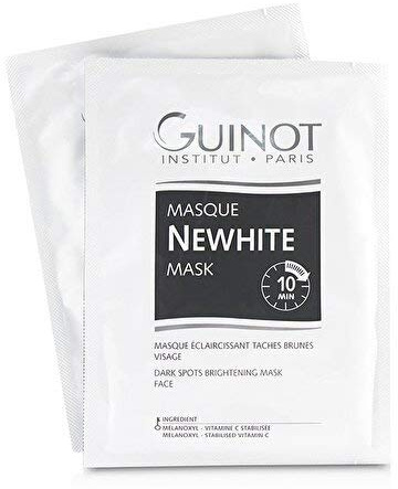 NEWHITE Masque Box (7 Masken) - 10-minütige Intensivpflege zur Teintaufhellung