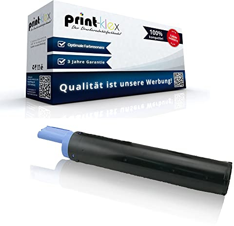 Print-Klex Tonerkartusche kompatibel für Canon C-EXV5-7850 Seiten IR1600 FL IR1600 L IR-1610 IR1610 f IR1610 FL IR-1630 IR1670 f IR-2000 IR-2010 IR2010 f C EXV 5 CEXV5 C-EX-V5 C-EXV 5 Noir - Copy Plu