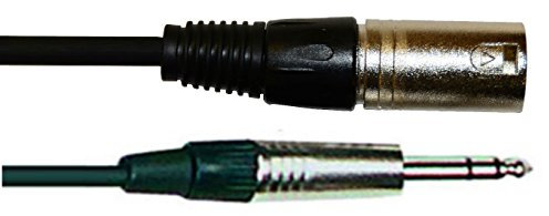 CABLES MICRÓFONOS. OQAN Cable balanceado QABL JPS-05-XM. Jack macho 1/4 balanceado - XLR macho.