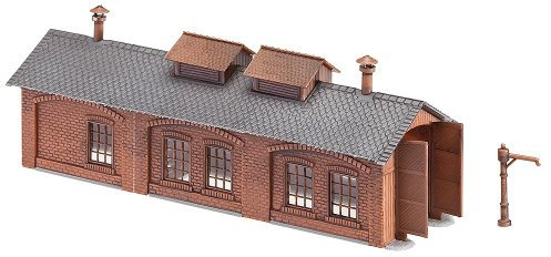 FALLER 222141 - Lokschuppen, 1-ständig, Grau, Braun