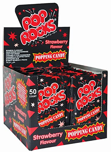 DOK Pop Rock Erdbeere, 50er Pack (50 x 7 g)