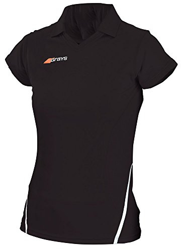 GRAYS G750 Ladies Hockey Shirt - BLACK/WHITE (S)
