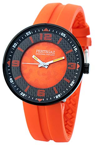 Pertegaz Adult Unisex Quartz Analog Wrist Watch with Elastic Band