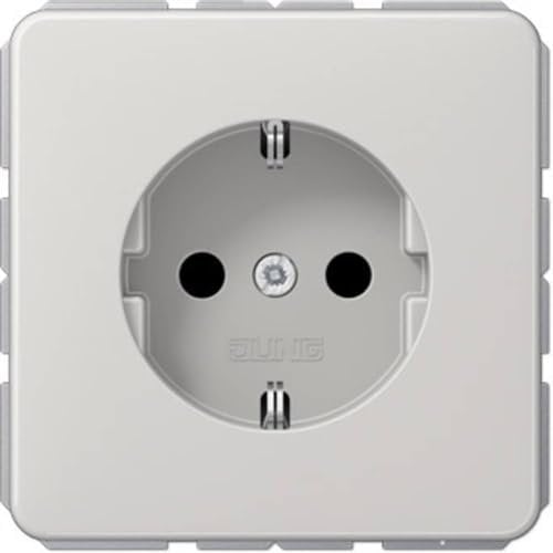 Jung 1520 LG Schuko Steckdose 16 A 250 V Serie CD lichtgrau 250 V