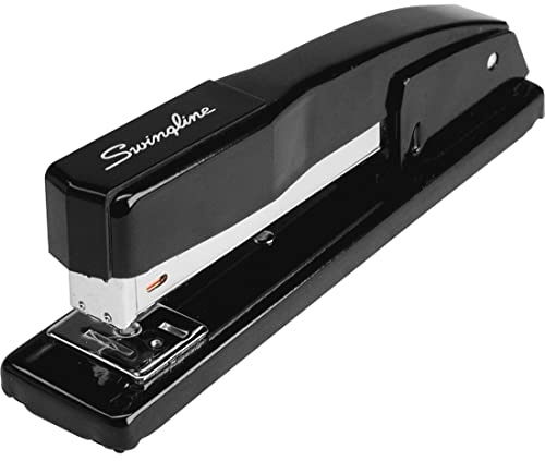 Swingline Hefter, kommerzieller Schreibtischhefter, Kapazität 20 Blatt, schwarz (44401)