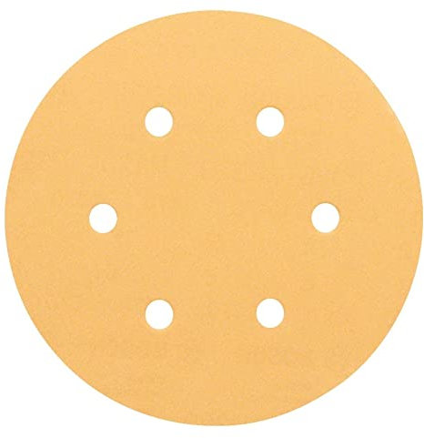Bosch Professional Schleifblatt für Exzenterschleifer Holz und Farbe (50 Stück, Ø 150 mm, Körnung 60, C470), 2608607834