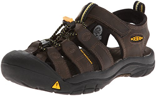 Keen Newport Premium, Unisex-Kinder Trekking- & Wandersandalen, Braun (Dark Brown), 24 EU (7 Child UK)