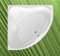 Verona Nordt Dunja Corner Bathtub 140 x 140 cm Acrylic White Modern Extra Deep 47 cm