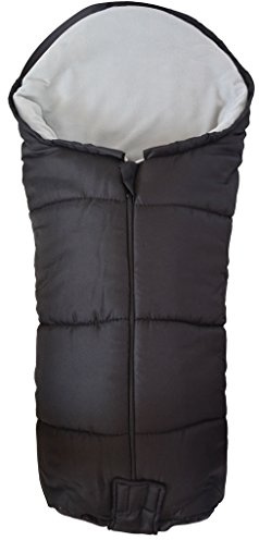Deluxe Fußsack/COSY TOES kompatibel mit Phil & Teds Navigator Kinderwagen Grau
