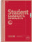 BRUNNEN Collegeblock Premium Student Colour Code | A4, Lineatur 25, 80 Blatt, red