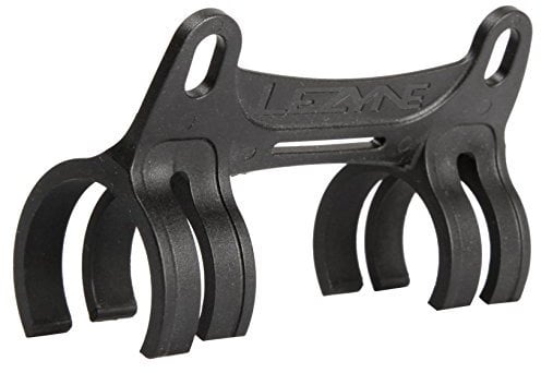 Lezyne Replacement Bracket for HP or HV Pumps HP Pump (26/22 mm Clamp) | Black