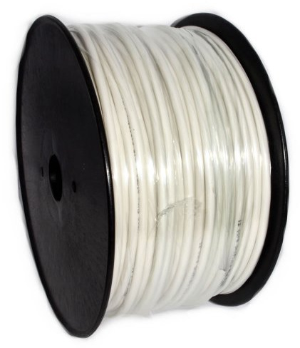 kenable Alarm Security Cable 8 core White with Nylon Rip Cord 100m [100 metres]