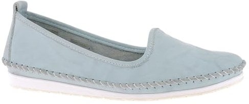 Andrea Conti 0027449 Damen Slipper Ballerinas Mokassins, Größe:42 EU, Farbe:Blau