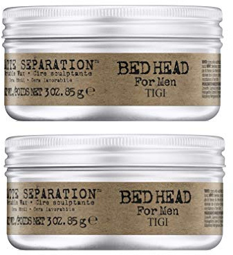 TIGI Bed Head Men Matte Separation Workable Wax 3.0oz Pack of 2 by TIGI