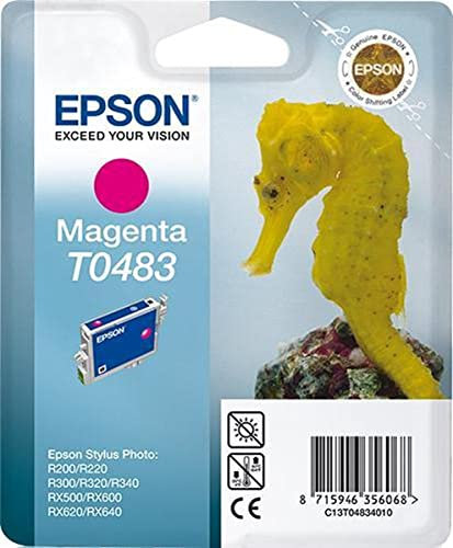 Epson T0483 Tintenpatrone Seepferd, Singlepack Magenta