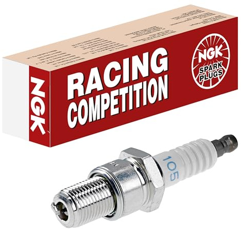NGK Zündkerze R6252K-105, 2741 | Racing | 1 Stück | 2741 / R6252K-105, Zündkerze