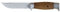 Linder Slirekniv Jagdmesser Klingenlänge 10,1, Länge Gesamt cm: 20,1 Gürtelmesser, Mehrfarbig, 20.1 cm
