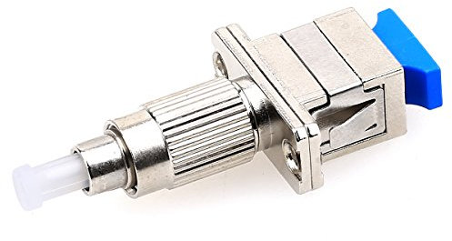 SC hembra a adaptador macho de fibra óptica FC Simplex Brida de cable de conector