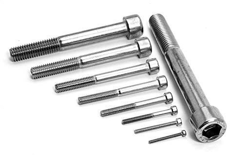 100 Stück M3 x 5 mm Zylinderschrauben DIN 912 / ISO 4762 Edelstahl A2 VA V2A Innensechskant Zylinderkopf