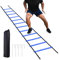 Ohuhu Agility Ladder Football Training Equipment Kids, Football Ladder Training with 4 Stakes for Youth, Speed Ladder, Workout Ladder, Exercise Ladder for Football, Rugby, Tennis Practice