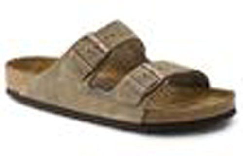 Birkenstock 051463 Arizona taupe, Suede Leather PIANELLE Uomo, Taupe EU 36