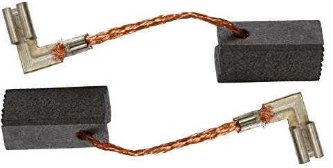 2x Kohlebürsten Kohlestifte Kohlen für Metabo 6,3x8x16 mm