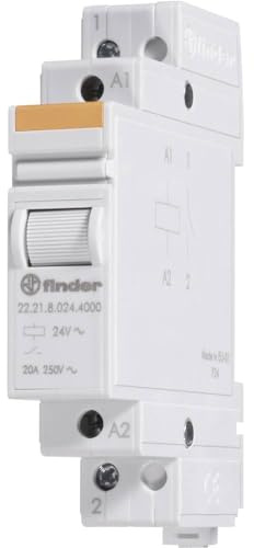 Finder Serie 22 – RELE monoestable Modular 1 NA 12 VAC Schraube