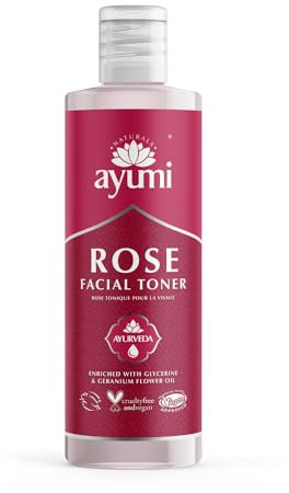 Ayumi Natural Rose & Glycerine Gesichts-Toner, 250 ml
