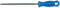 GEDORE Runde Werkstattfeile 10 Zoll, 250x10 mm, 1 Stück, 8722 2-10