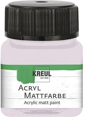 KREUL 75263 - Pintura acrílica mate violeta pastel 20ml.
