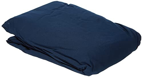 Amazon Basics Spannbetttuch, Mikrofaser, Marineblau, 90 x 200 x 30 cm