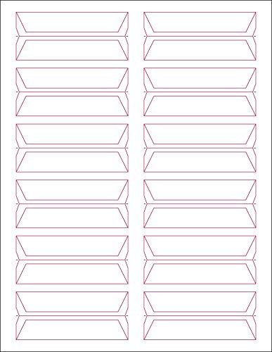TAB49406 – Tabbies Wrap-Around Namensschild, Weiß