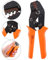 Glarks SN-28B Terminal Professional Pin Crimping Tool for 2.54mm 3.96mm 28-18AWG 0.1-1.0mm2