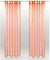 Bestlivings Schlaufenschal Noella, transparenter Dekoschal Voile b 140x l 175 cm 2er Pack, Wohnaccessoire in vielen erhältlich (orange - möhre/ohne Raffhalter)