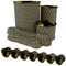 EdcX Paracord 4 mm, 20+ Militärfarben (15 m, 30 m, 50 m, 100 m, 300 m) | Ideal zum Basteln, Camping, Outdoor | 100% Nylonseil 4 mm | Taktische Kordel 550 Typ III (Beige Grey, 30 m)