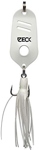 Zeck Blinker zum Wallerfischen - Blinker Jörg Octo Spoon - White - 45g