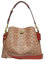 COACH Beuteltasche/Umhängetasche Willow, Signature, Braun C2745