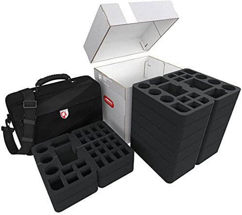 Feldherr Lagerbox FSLB310 + MEDIUM Tasche kompatibel mit Bloodborne: Das Brettspiel - 4 Optional Buys + Hunter's Dream Extras + Bloodmoon Box