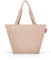 reisenthel shopper Geräumige Shopping Bag und edle Handtasche in einem Aus wasserabweisendem Material, Couleur:twist coffee