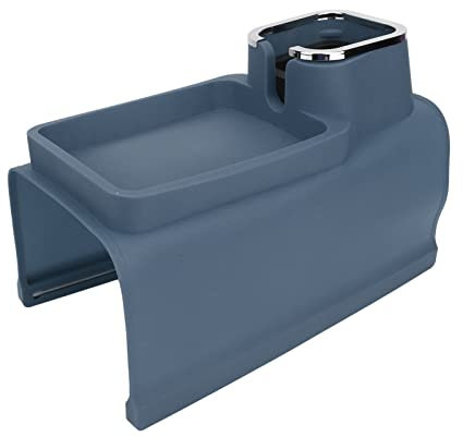 Soporte para Vasos de Sofá, Bandeja de Silicona para Brazo de Sofá, Bandeja Antiderrames para Reposabrazos de Sofá, Soporte Antideslizante para Bebidas de Sofá para Aperitivos de Teléfono(Azul)