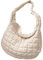 Große Puffer-Tragetasche, gesteppte Daunentaschen für Damen, weiche Tragetasche, Puffertasche, Gitter-Crossbody für Herbst und Winter, Weiss/opulenter Garten, Large