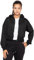 989Zé ENZO Womens Hoodie Top Casual Fleece Cropped Sweatshirt With Hood Crop Hoody EZLHD588 HOODY BLACK WITH ZIP M