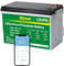 Mjbsan 12V 300Ah LiFePO4 Autobatterie mit Bluetooth Eingebauter 200A BMS, 3840Wh Deep Cycle Lithium Batterie, 8000+ Zyklen, Ideal für Wohnmobil, Solar Trailer, Boot und Camping